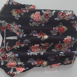 2 for $10 EUC floral blouse